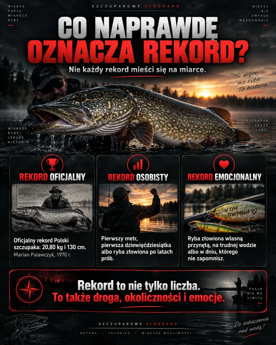Rekord szczupaka to nie tylko liczba